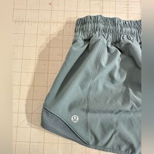 Lululemon Hotty Hot Short 2.5 inch in sage green! Excellent condition size 8